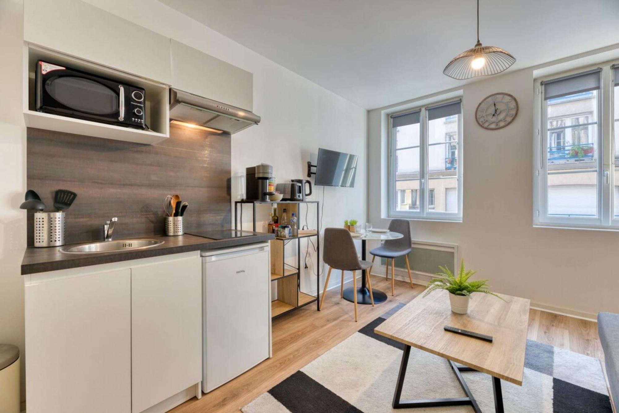 Le Thibaut Studio Renove Au Coeur De Rouen Eksteriør bilde