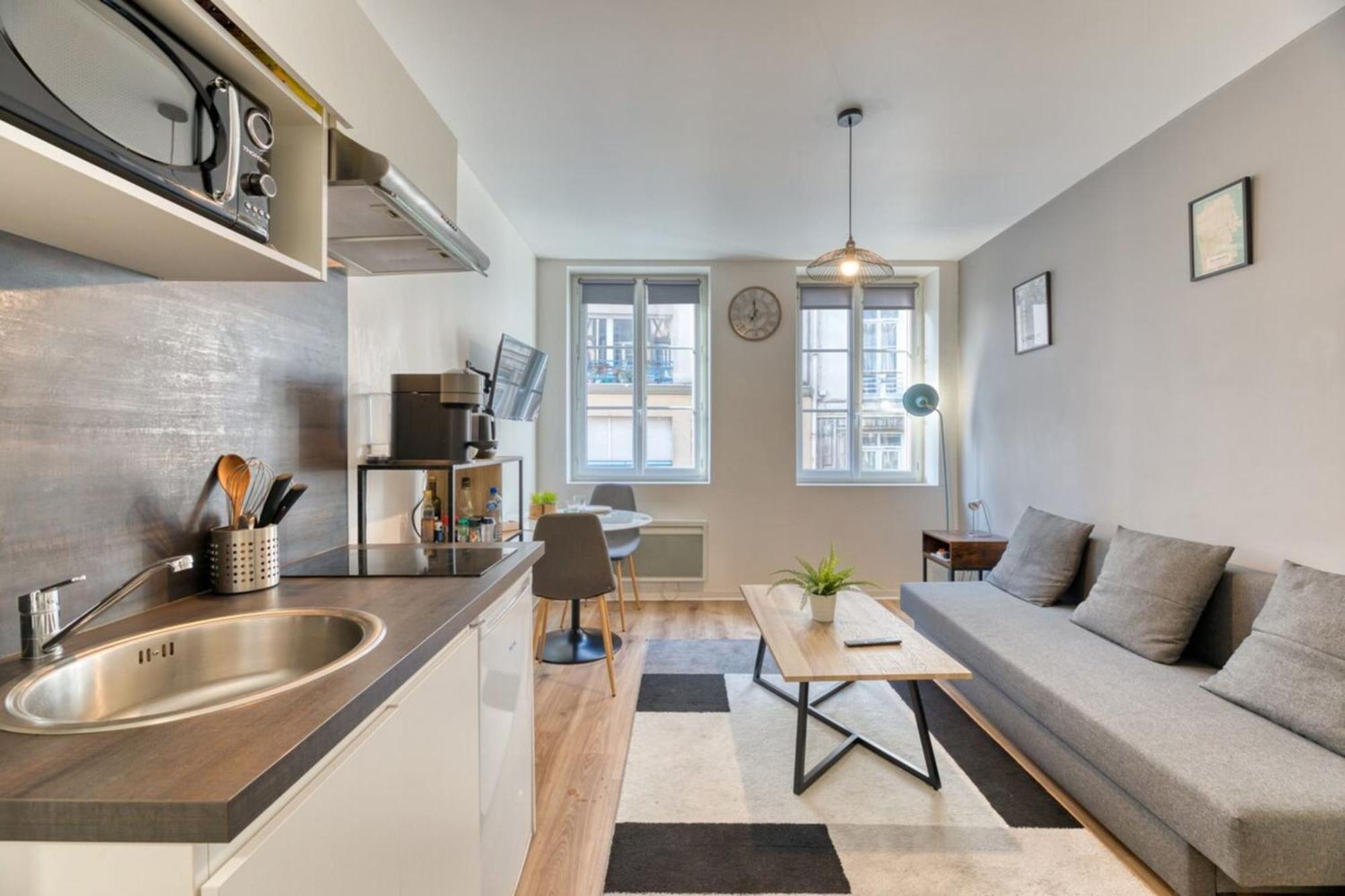 Le Thibaut Studio Renove Au Coeur De Rouen Eksteriør bilde